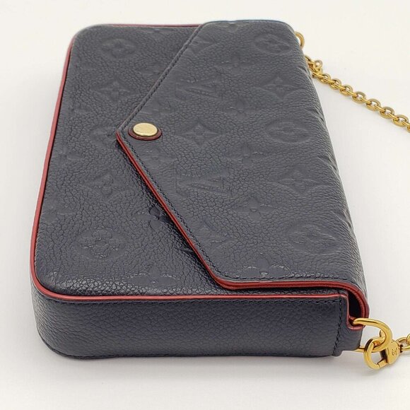 100% Authentic Louis Vuitton Pochette Felicie Monogram Shoulder Bag 620-102224 - Picture 6 of 15